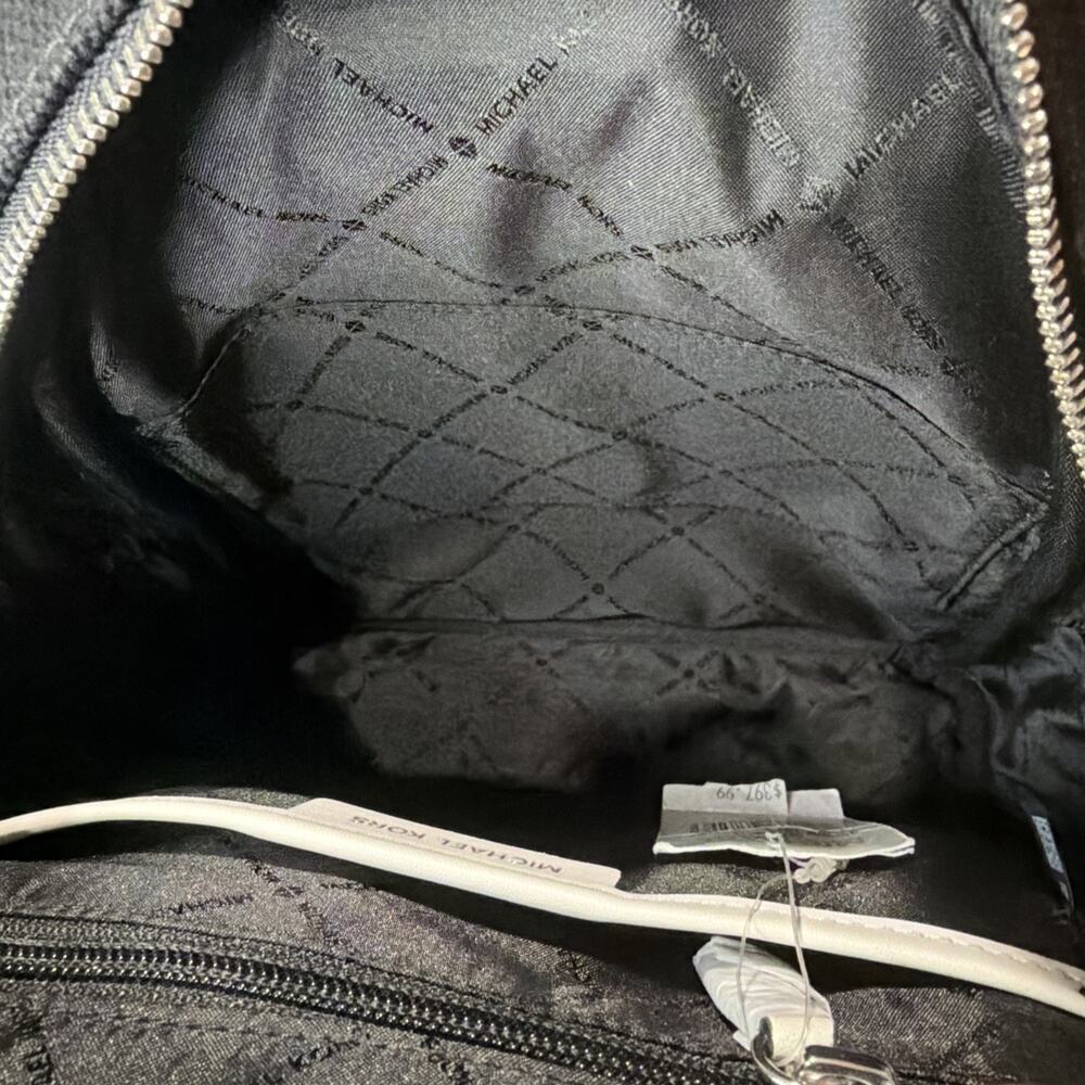 Michael Kors Small Black Backpack Brand New - Picture 9 of 11